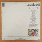 Luciano Pavarotti ‎– Pavarotti In Concert - Double Vinyl LP Record - Very-Good+ Quality (VG+) (verygoodplus)
