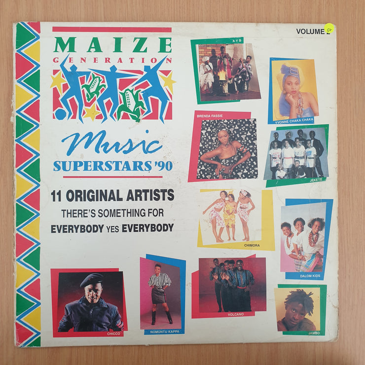 Maize Generation - Vol 2 - (African Youth Band, Brenda Fassie, Jekete, Chimora, Chicco...) - Vinyl LP Record - Good+ Quality (G+) (gplus)