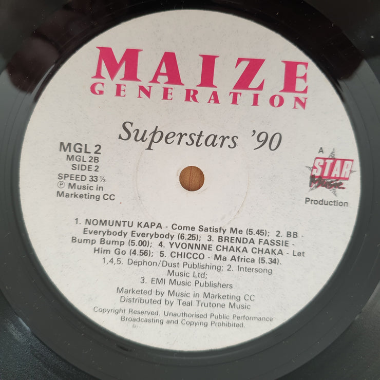 Maize Generation - Vol 2 - (African Youth Band, Brenda Fassie, Jekete, Chimora, Chicco...) - Vinyl LP Record - Good+ Quality (G+) (gplus)