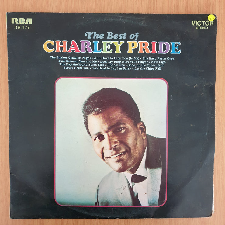 Charley Pride - The Best Of Charley Pride - Vinyl LP Record - Very-Good+ Quality (VG+) (verygoodplus)