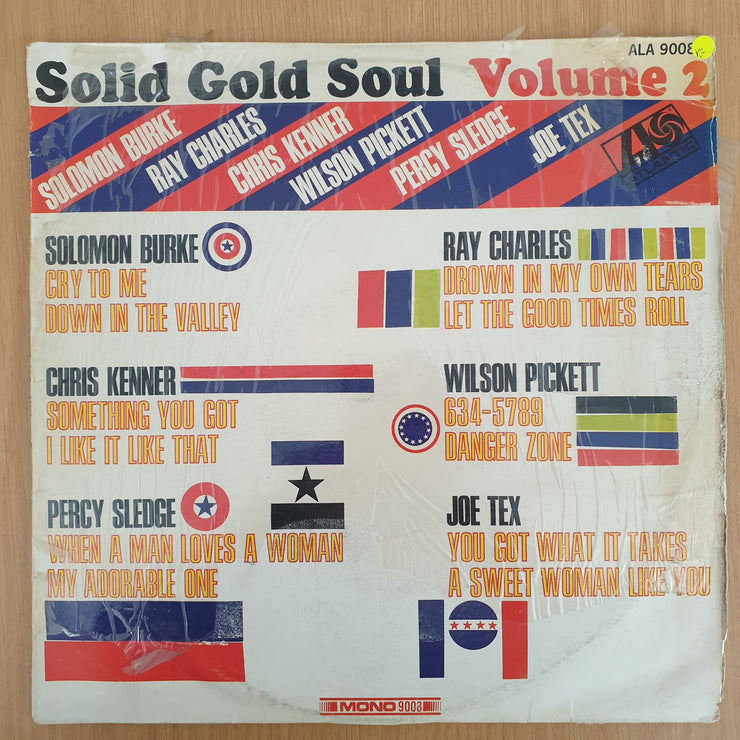 Solid Gold Soul - Vol 2   - Vinyl LP Record - Very-Good Quality (VG)  (verry)