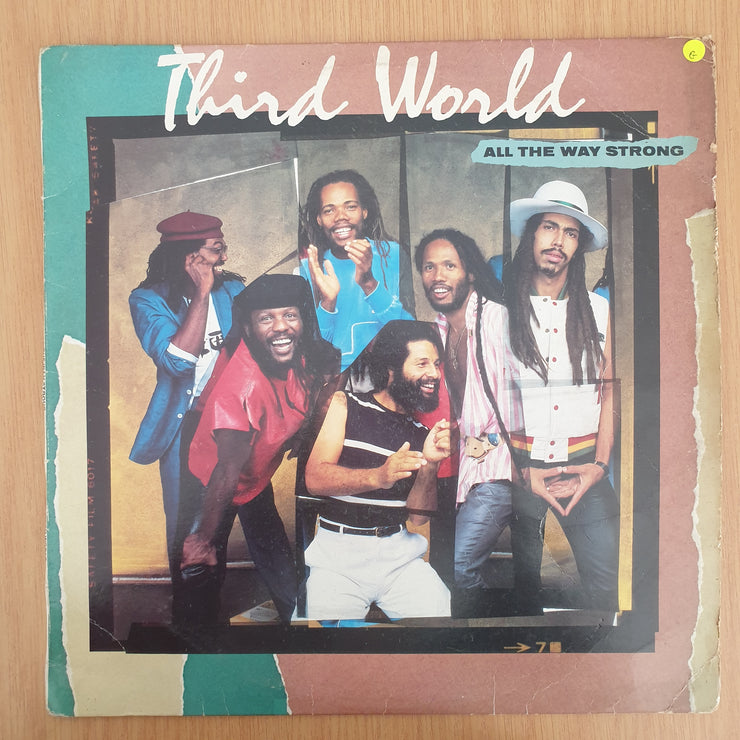 Third World - All the Way Strong  - Vinyl LP Record  - Fair/Good Quality (G)