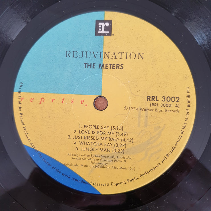 The Meters – Rejuvenation - Vinyl LP Record - Very-Good+ Quality (VG+) (verygoodplus)