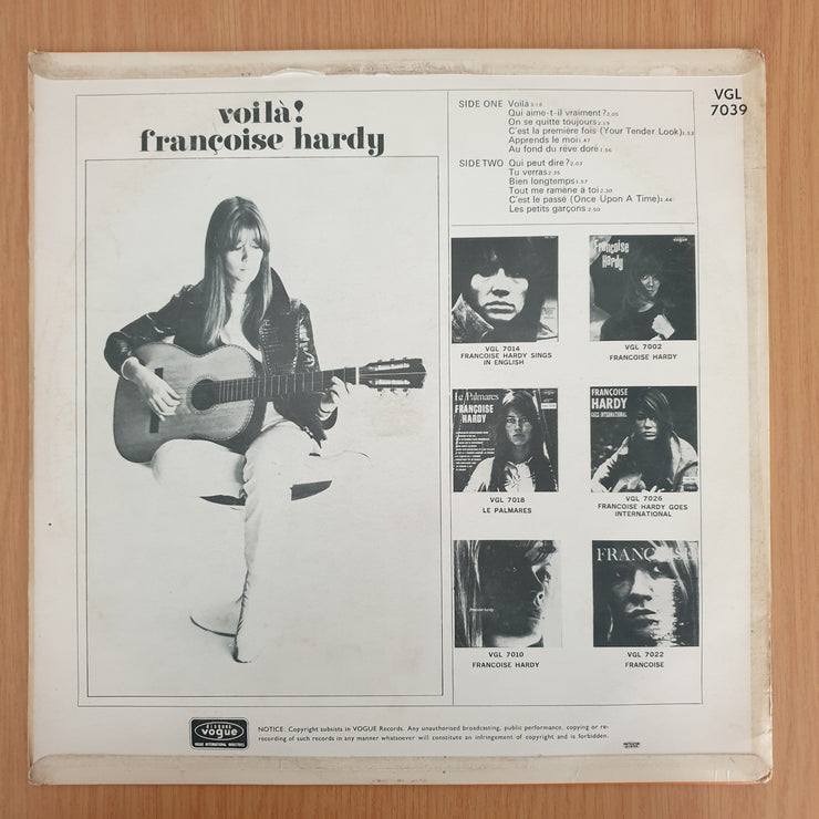 Françoise Hardy – Voilà - Vinyl LP Record - Good+ Quality (G+) (gplus)