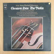 Isaac Stern, Pinchas Zukerman – Greatest Hits / The Violin – Vinyl LP Record - Very-Good+ Quality (VG+) (verygoodplus)