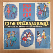 Archie Silansky And His Orchestra – Cha Cha Cha At The Club International - Vinyl LP Record - Very-Good+ Quality (VG+) (verygoodplus)