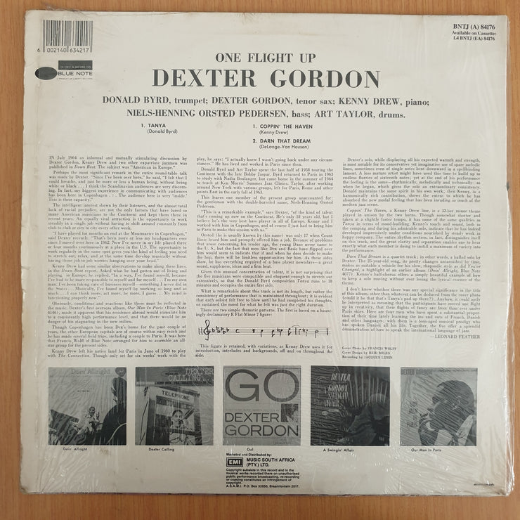 Dexter Gordon – One Flight Up  - Vinyl LP Record - Good+ Quality (G+) (gplus)