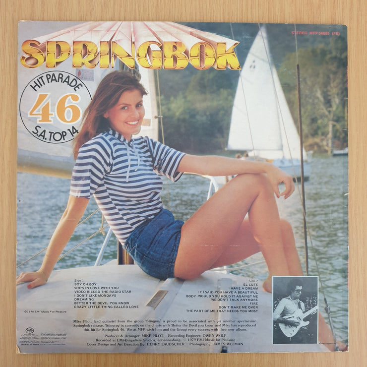 Springbok Hit Parade - Vol 46 – Vinyl LP Record - Very-Good+ Quality (VG+) (verygoodplus)