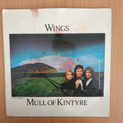 Wings – Mull Of Kintyret - 7" Record - Very-Good+ Quality (VG+) (verygoodplus7) (DLB)