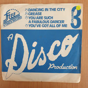 A Disco Production - 7" Vinyl Record  (VG+) (DLB)