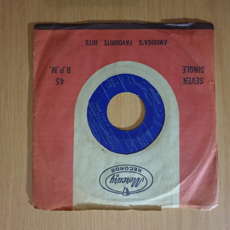 Bachman-Turner Overdrive – Takin' Care Of Businessn - 7" Record - Very-Good+ Quality (VG+) (verygoodplus7) (DLB)
