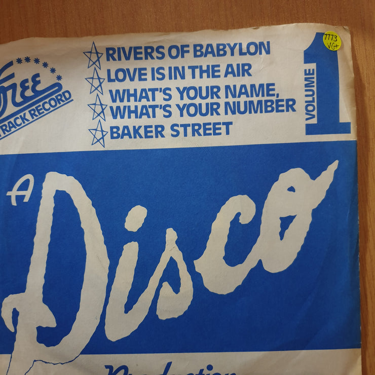 A Disco Production - 7" Vinyl Record  (VG+) (DLB)