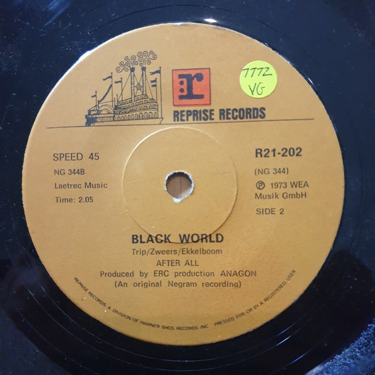 After All  – If You Need Me - 7" Vinyl Record  (VG) (DLB)