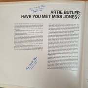 Artie Butler – Have You Met Miss Jones? - Vinyl LP Record - Very-Good+ Quality (VG+) (verygoodplus)