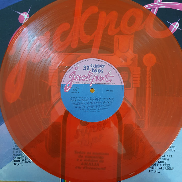 Jackpot - 32 Super Tops - Vinyl LP Record - Very-Good+ Quality (VG+) (verygoodplus)