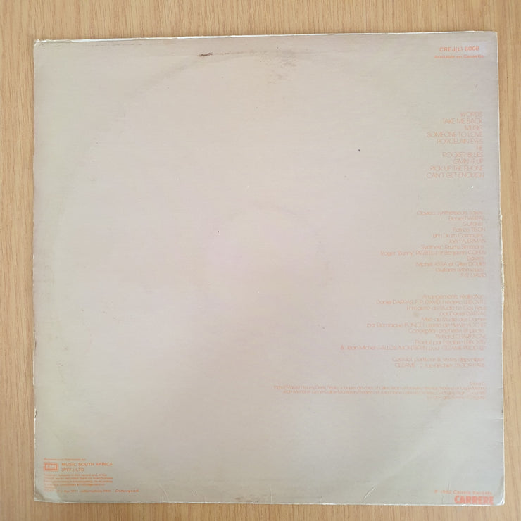 F.R. David (FR)  - Words - Vinyl LP Record - Very-Good+ Quality (VG+) (verygoodplus)