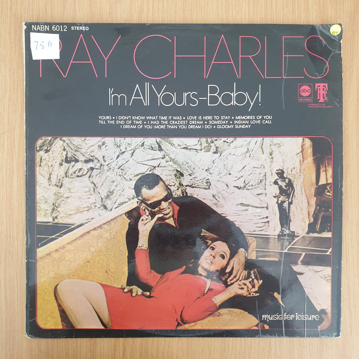 Ray Charles – I'm All Yours-Baby! - Vinyl LP Record - Very-Good+ Quality (VG+) (verygoodplus)