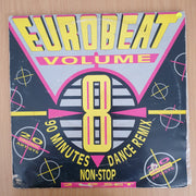 Eurobeat Vol. 8 - Double Vinyl LP Record - Very-Good+ Quality (VG+) (verygoodplus)