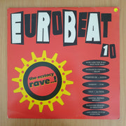 Eurobeat - Vol 1 0 - Double Vinyl LP Record - Very-Good+ Quality (VG+) (verygoodplus)