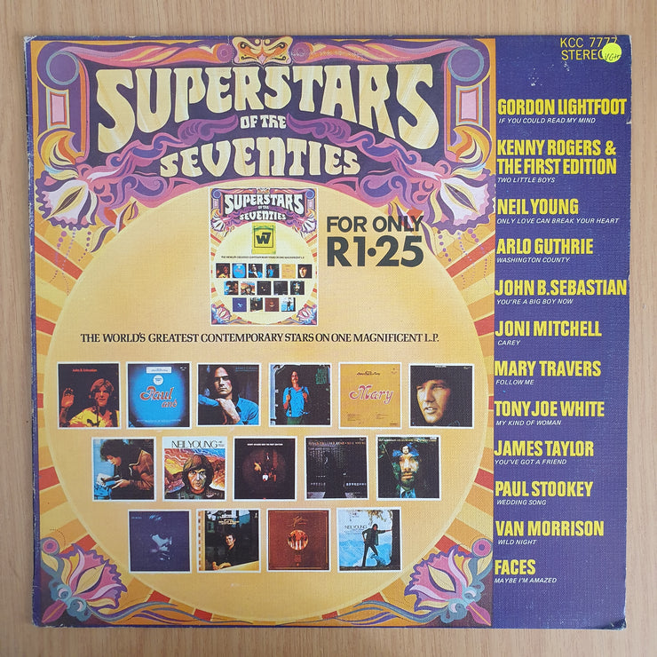 Superstars of the Seventies - Vinyl LP Record - Very-Good+ Quality (VG+) (verygoodplus)