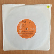 Rick Astley – Never Gonna Give You Up - 7" Vinyl Record  (VG+) (DLB)