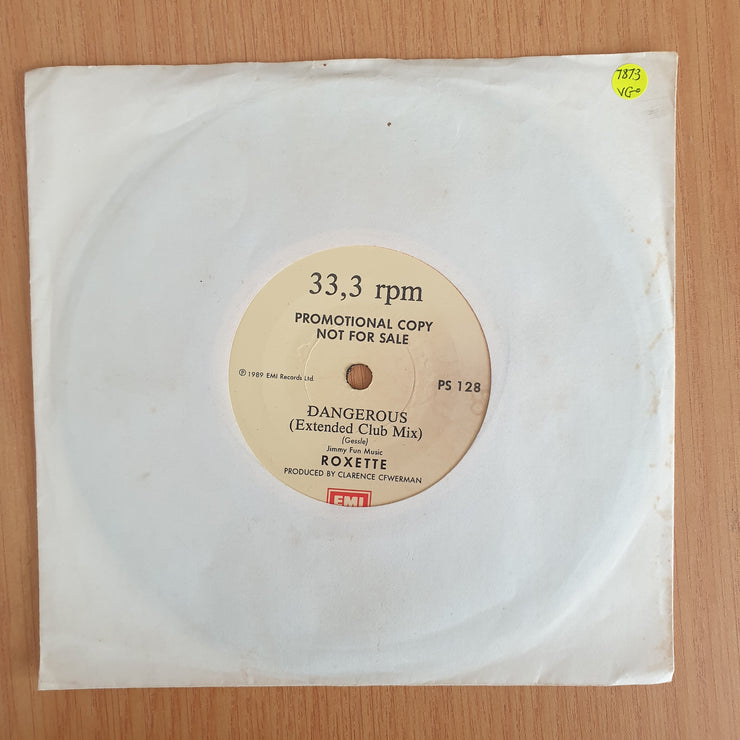 Roxette – Dangerous - 7" Vinyl Record  (VG) (DLB)