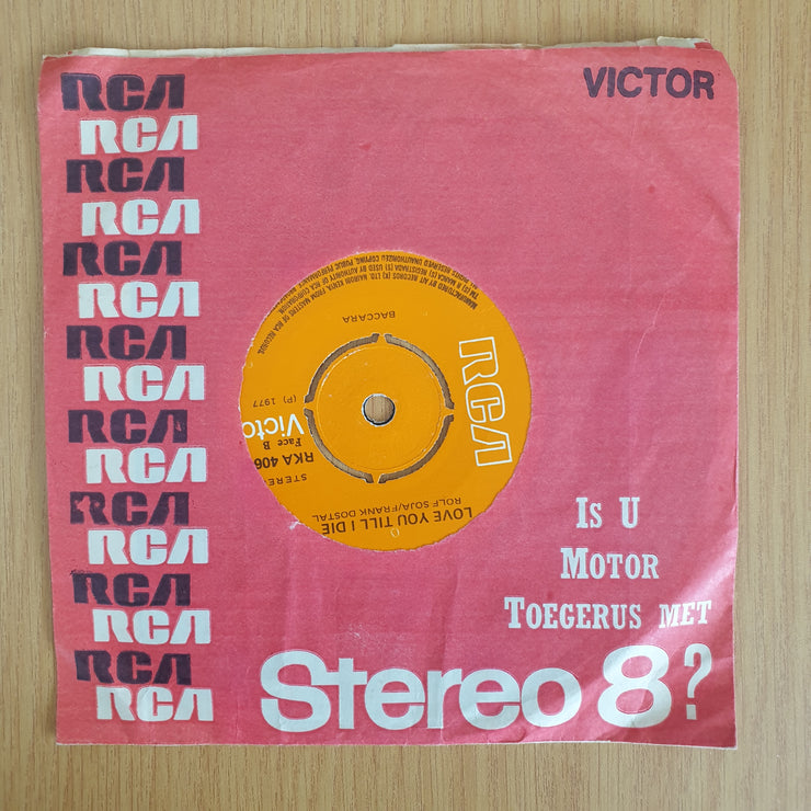 Baccara – Sorry, I'm A Lady - 7" Vinyl Record  (VG+)