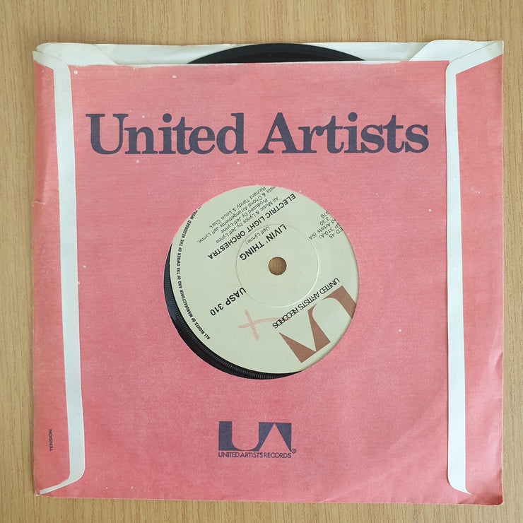 Electric Light Orchestra – Livin' Thing / Fire On High - Vinyl 7" Record  (VG+)