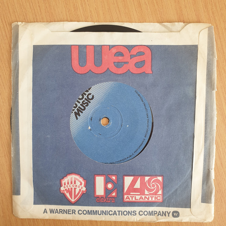 Ballyhoo – Man On The Moon  - Vinyl 7" Record  (VG+)