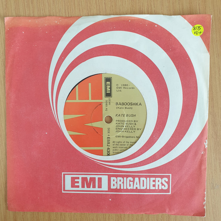 Kate Bush – Babooshka - Vinyl 7" Record  (VG+)