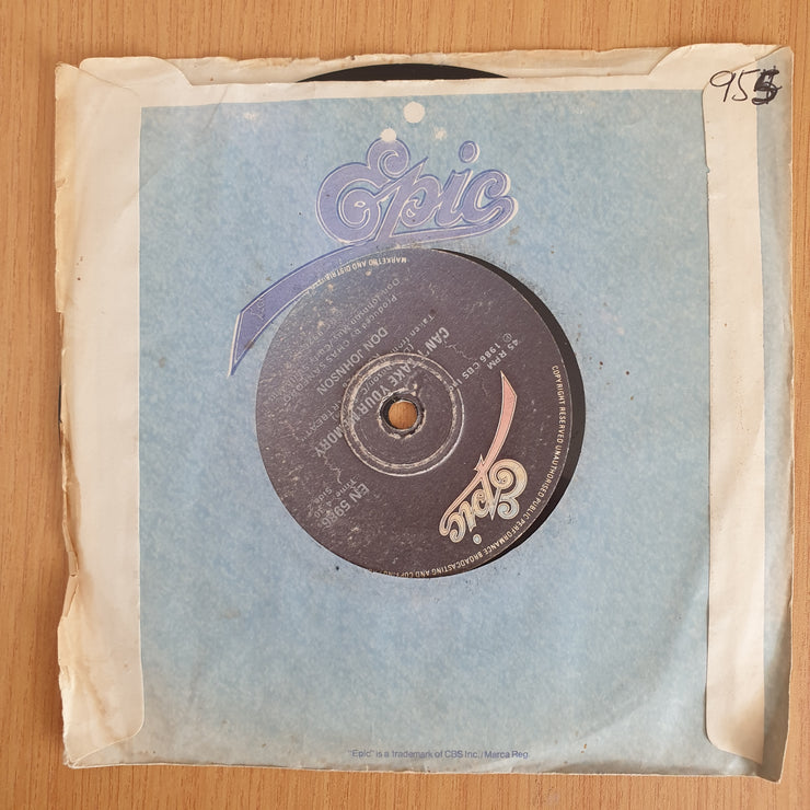 Don Johnson – Heart Beat   - Vinyl 7" Record (VG+)