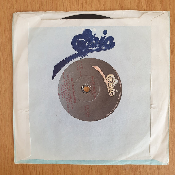 REO Speedwagon – Can't Fight This Feeling  - Vinyl 7" Record (VG+)