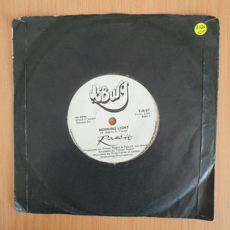 Rabbitt - Morning Light - Vinyl 7" Record (VG+)