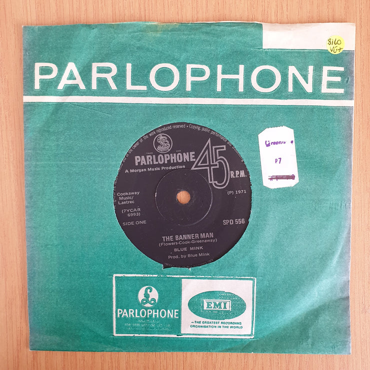 Blue Mink – The Banner Man - Vinyl 7” Record  (VG+) (Aryeh)