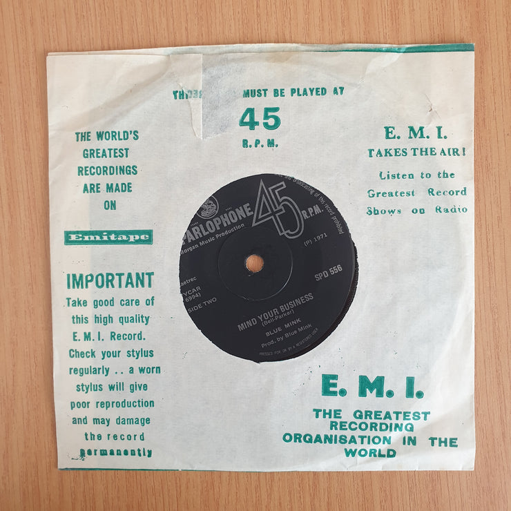 Blue Mink – The Banner Man - Vinyl 7” Record  (VG+) (Aryeh)