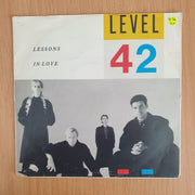 Level 42 – Lessons In Love - Vinyl 7” Record  (VG+) (Aryeh)