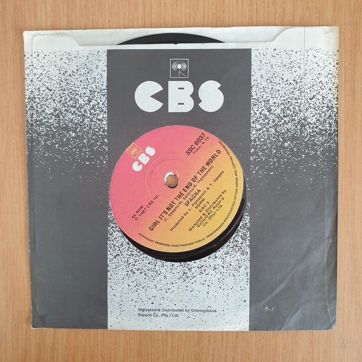 Spagna – Call Me - Vinyl 7” Record  (VG+) (Aryeh)