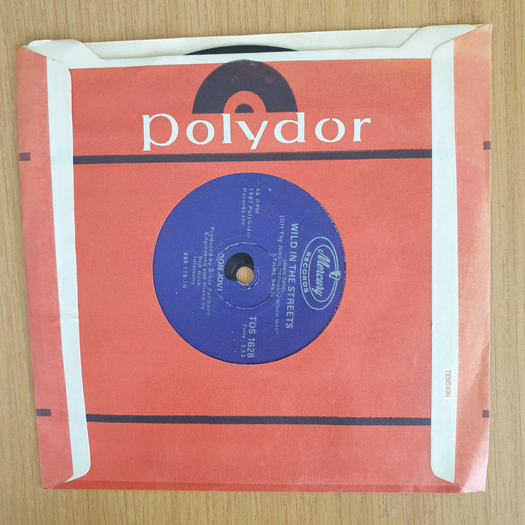 Bon Jovi – Livin' On A Prayer - Vinyl 7” Record  (VG+) (Aryeh)