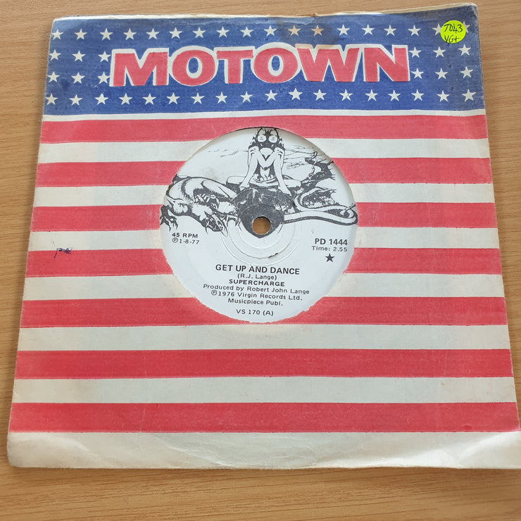 Supercharge – Get Up And Dance - Vinyl 7" Record  (VG+)