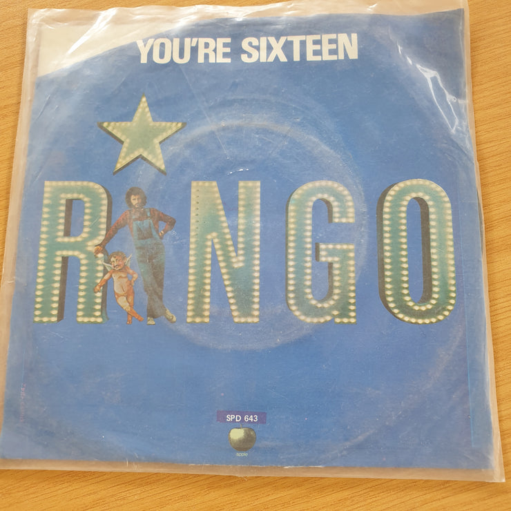 Ringo Starr – You're Sixteen - Vinyl 7" Record  (VG+)