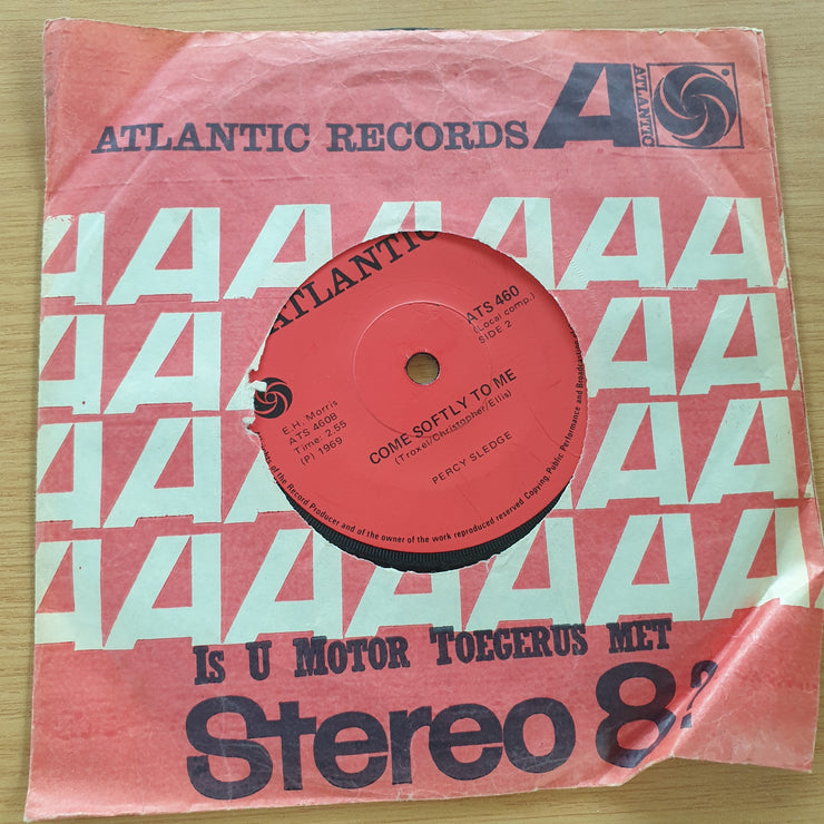 Percy Sledge – You Send Me / Come Softly To Me  - Vinyl 7" Record (VG+)