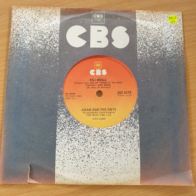 Adam And The Ants – Ant Music  - Vinyl 7" Record (VG+)