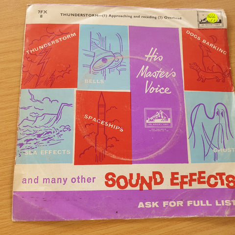 Sound Effects - Thunderstorm - Vinyl 7