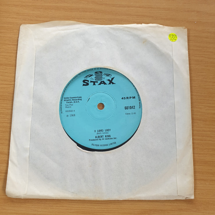 Albert King - (I Love) Lucy - You're Gonna Need Me - 7” Record (VG+)  (MWA)