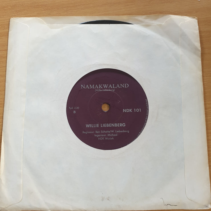 Willie Liebgenberg - Rooi Komplot - Namakwaland - 7” Record (VG+)  (MWA)
