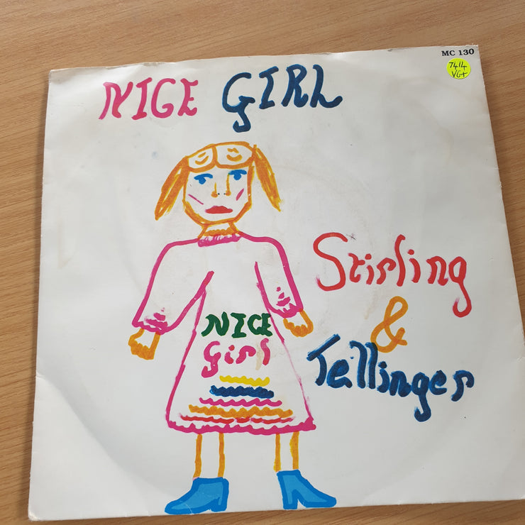Striling & Tellinger - Nice Girl For Laura - 7” Record (VG+)  (MWA)