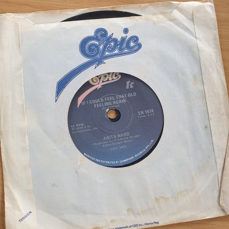 Anita Ward - Ring My Bell - If I Could Feel That Old Feeling Again - 7” Record (VG+)  (MWA)