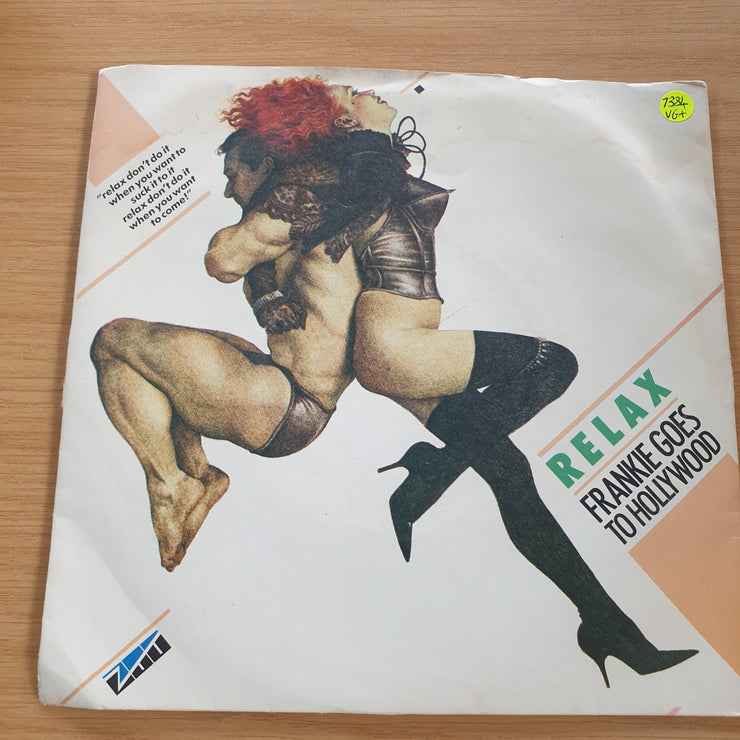 Frank Goes To Hollywood - RELAX - 7” Record (VG+)  (MWA)