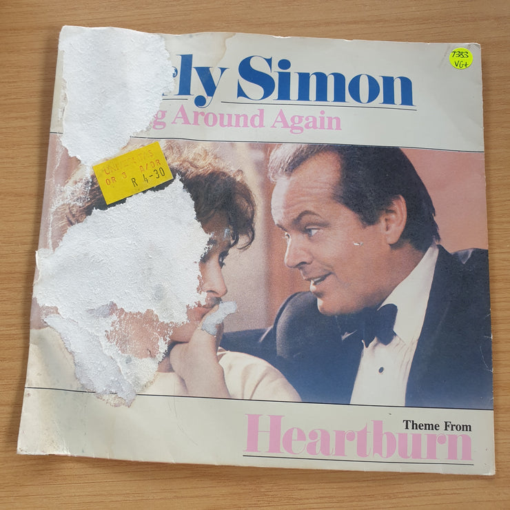 Carly Simon - Coming Around Again - Itsy Bitsy Spider - 7” Record (VG+)  (MWA)