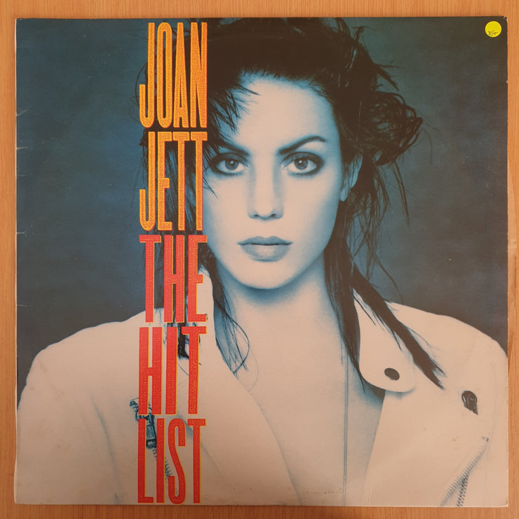 Joan Jett – The Hit List – Vinyl LP Record - Very-Good+ Quality (VG+) (verygoodplus)